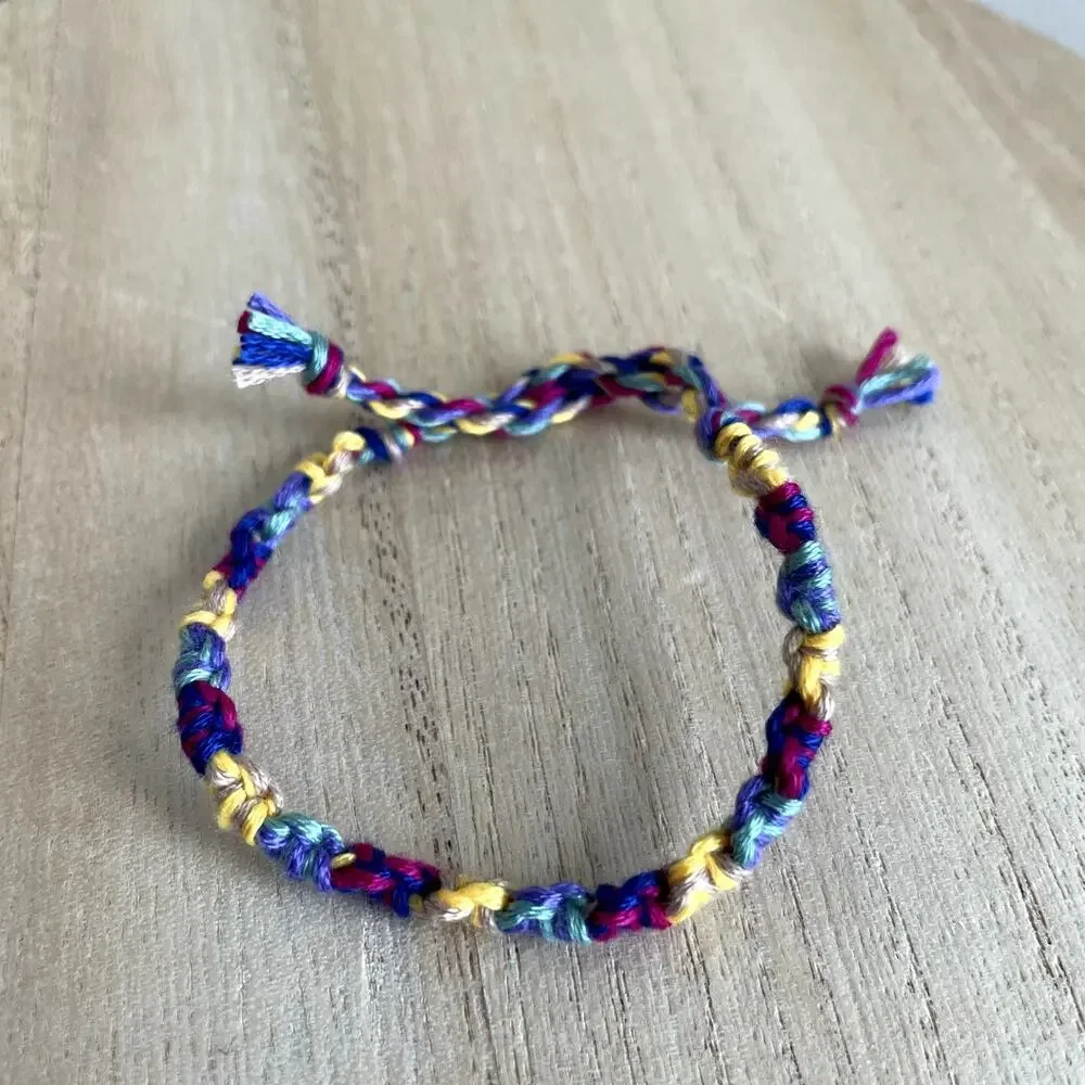 Ailith Bracelet anklet trendy comfortable tie embroidery thread woven gift